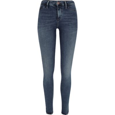 Mid wash blue Molly jeggings